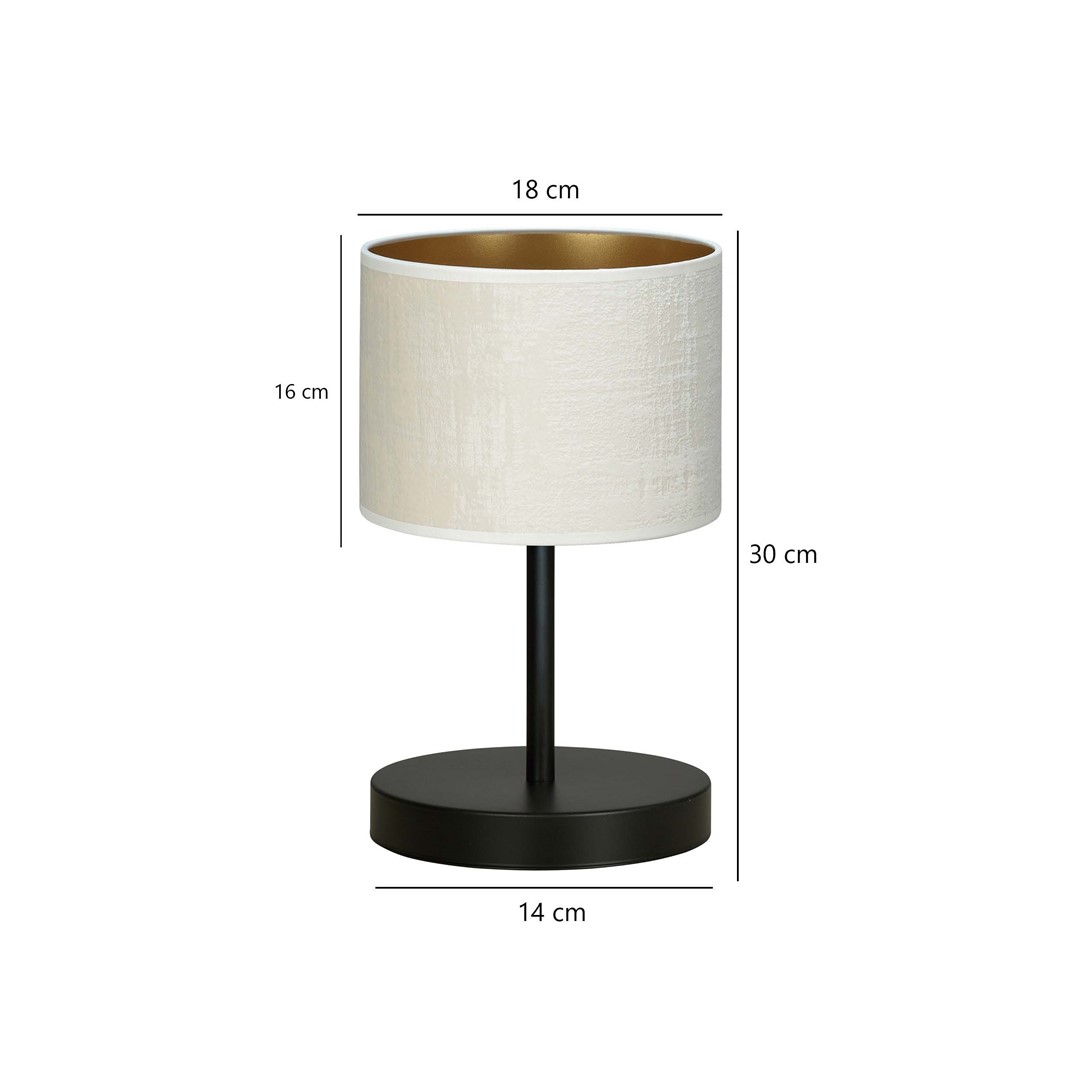 Tafellamp Gaavira Zwart Ø20 cm - Afbeelding 5