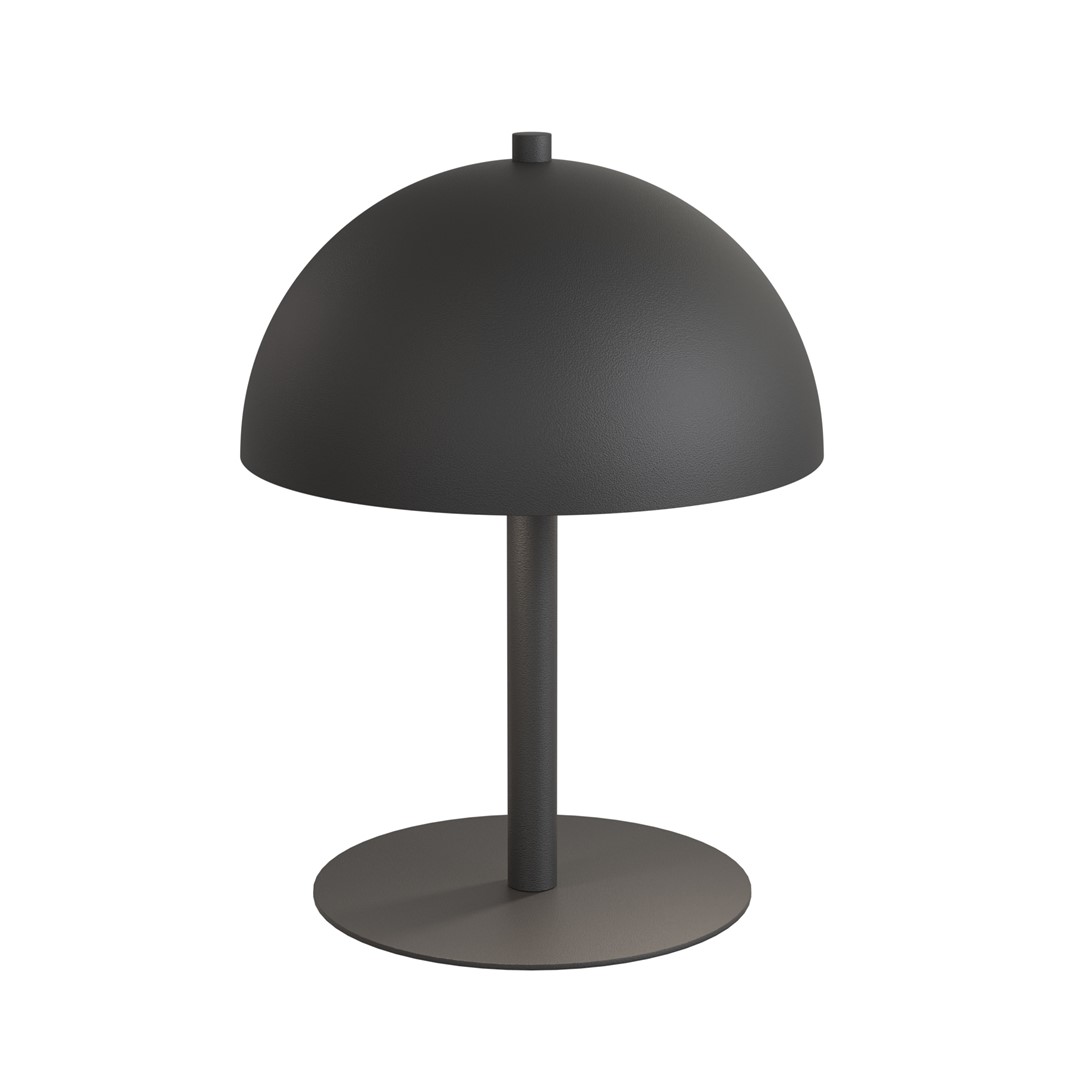 Tafellamp Granes Zwart Ø18 cm