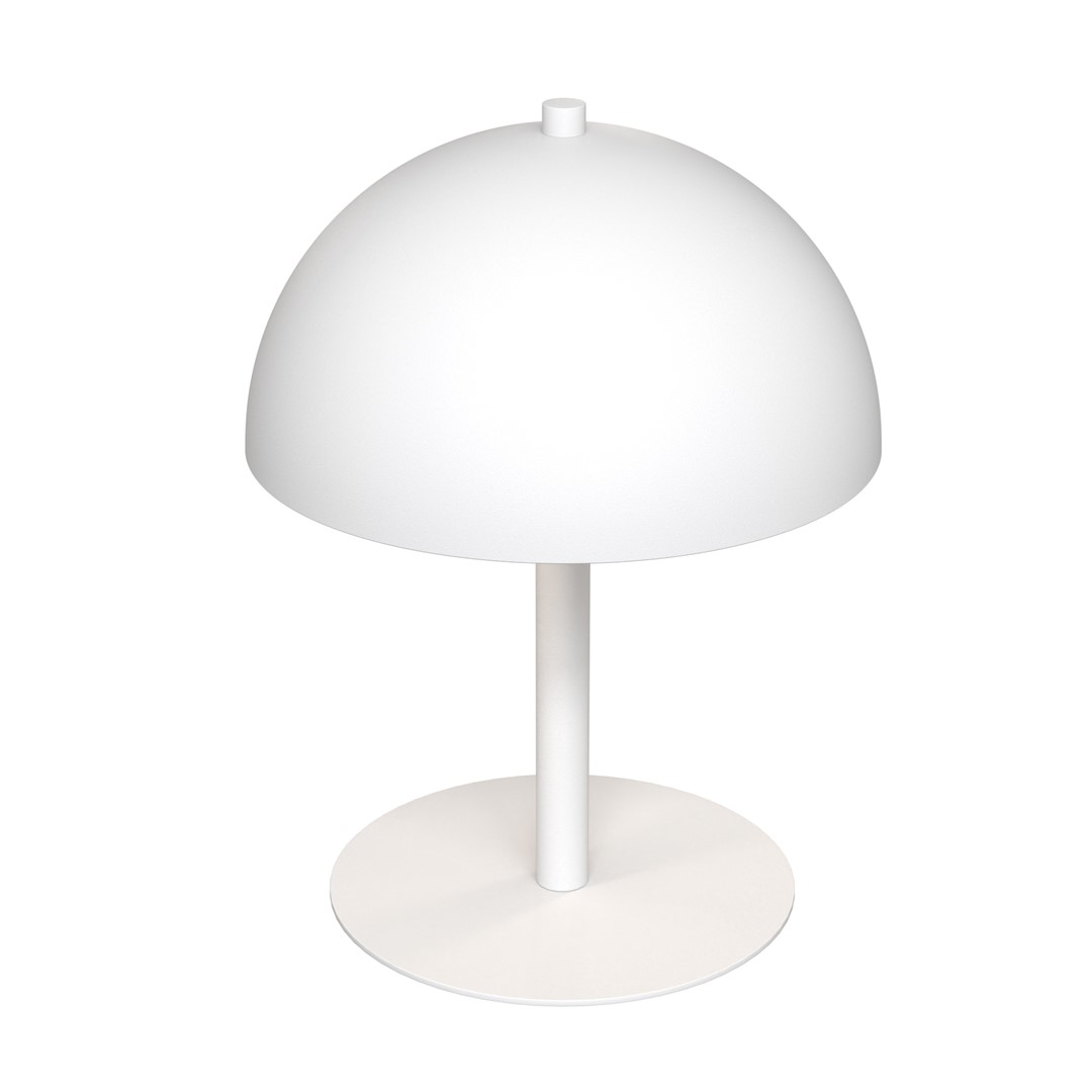 Tafellamp Keirnu Wit Ø18 cm - Afbeelding 2
