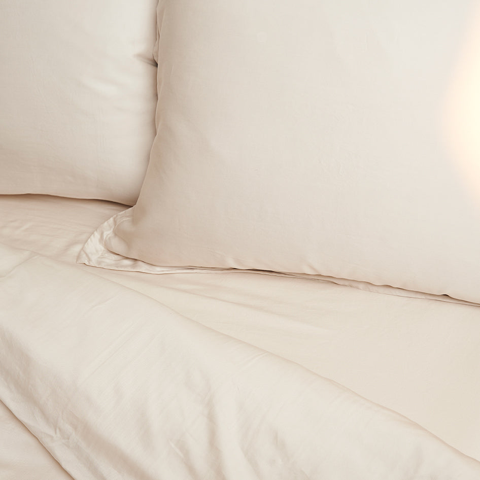Kussenhoes Menaam Beige 80x80 cm - Afbeelding 3