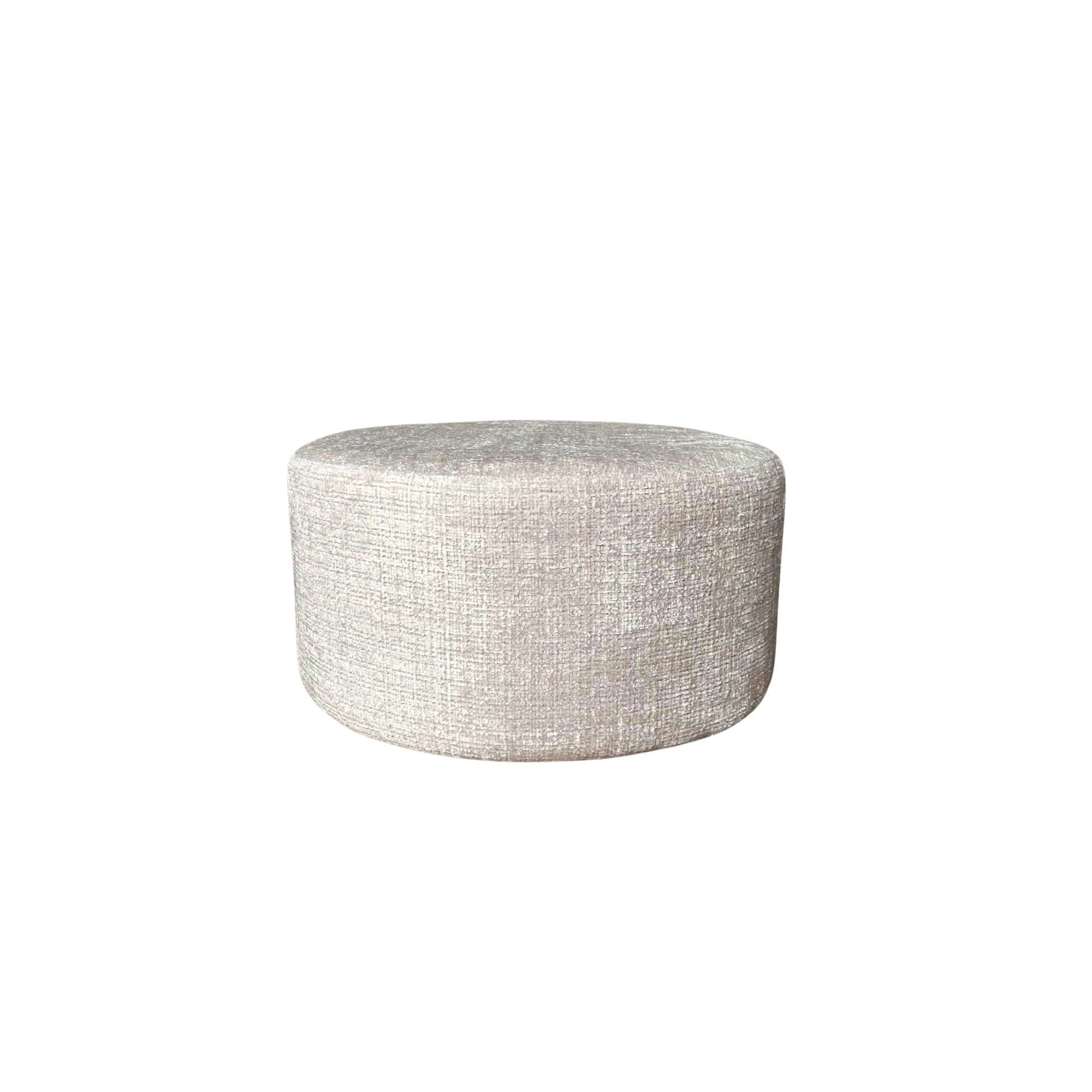 Poef Traalvos Beige - Afbeelding 3