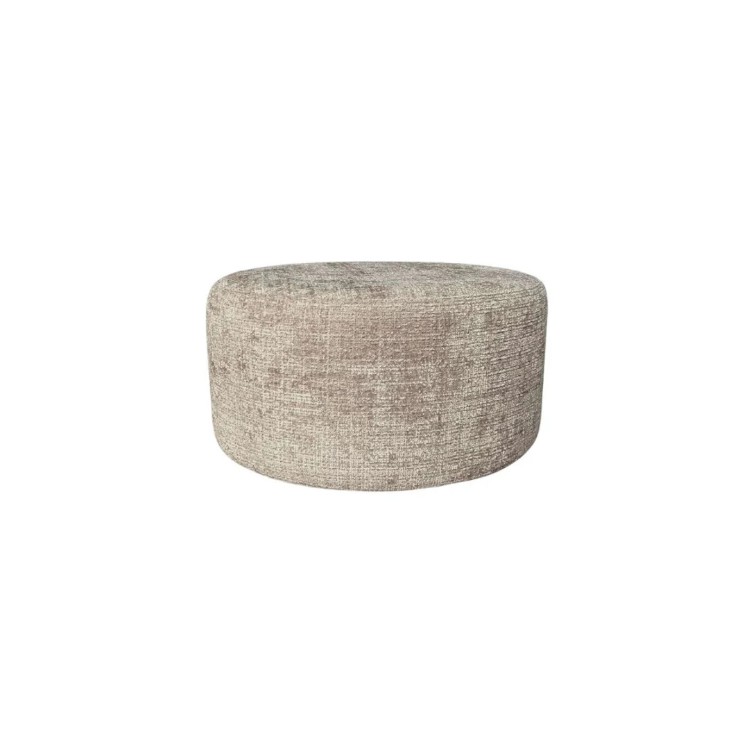 Poef Mirnan Taupe - Afbeelding 3
