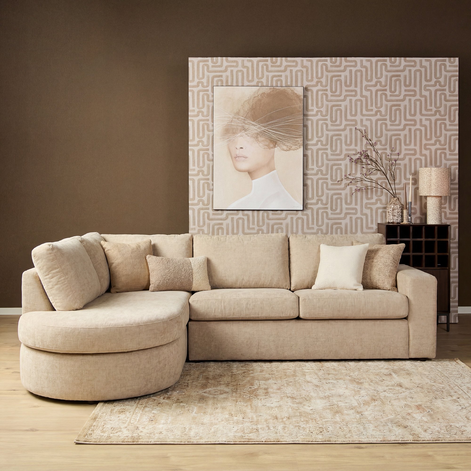 Bank Proosand Polyester Beige