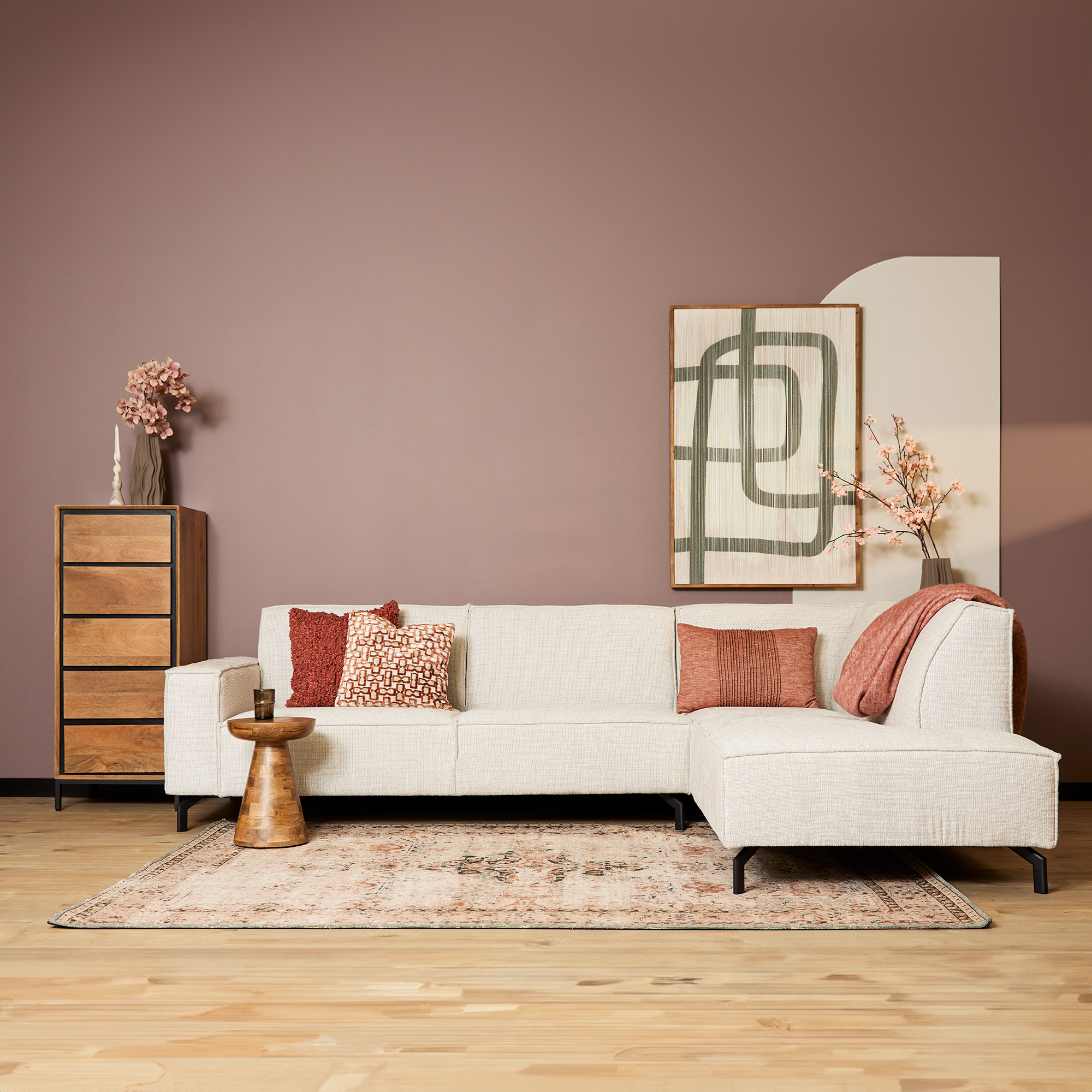 Bank Kaundand Beige - Afbeelding 2
