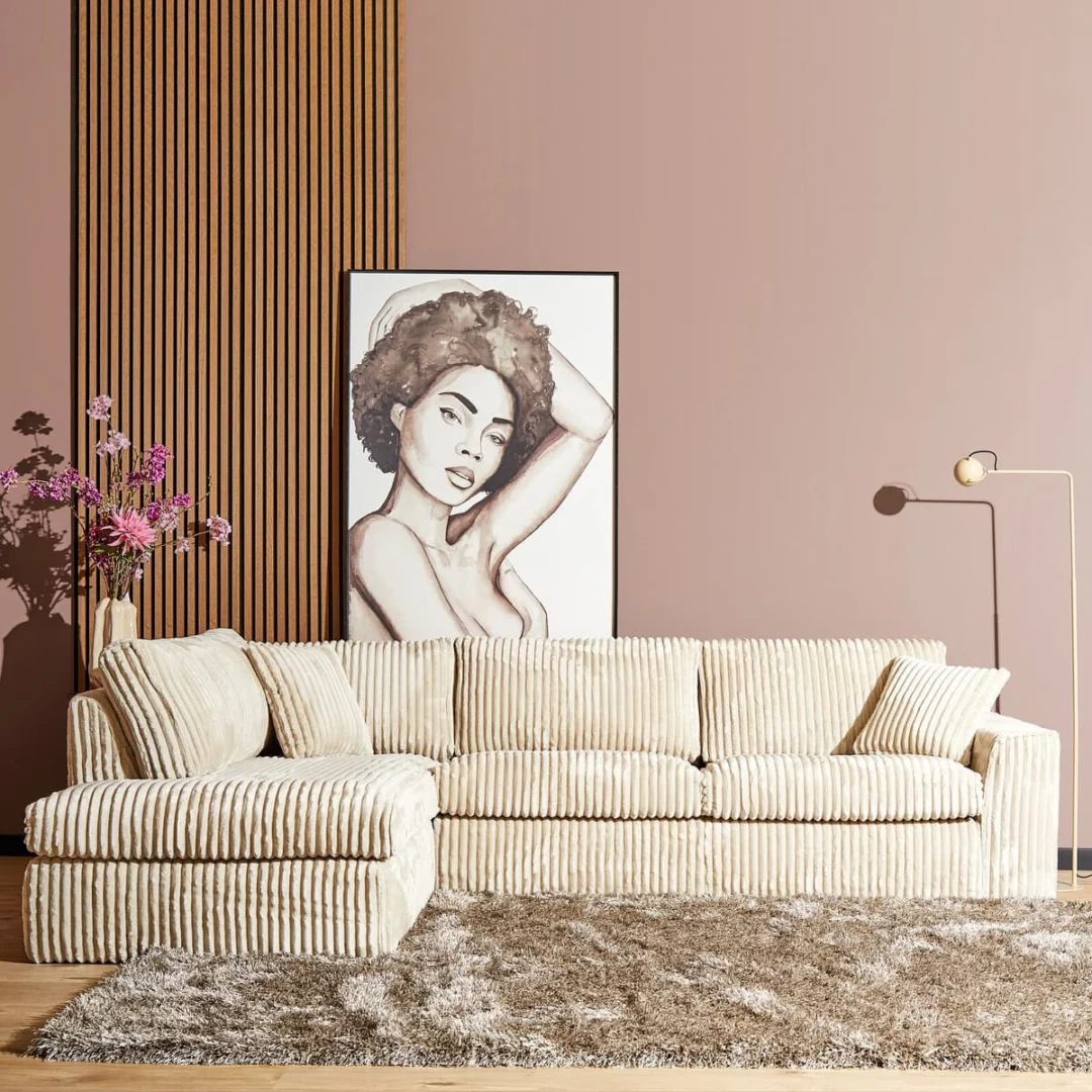 Bank Treidar Teddy Beige - Afbeelding 3