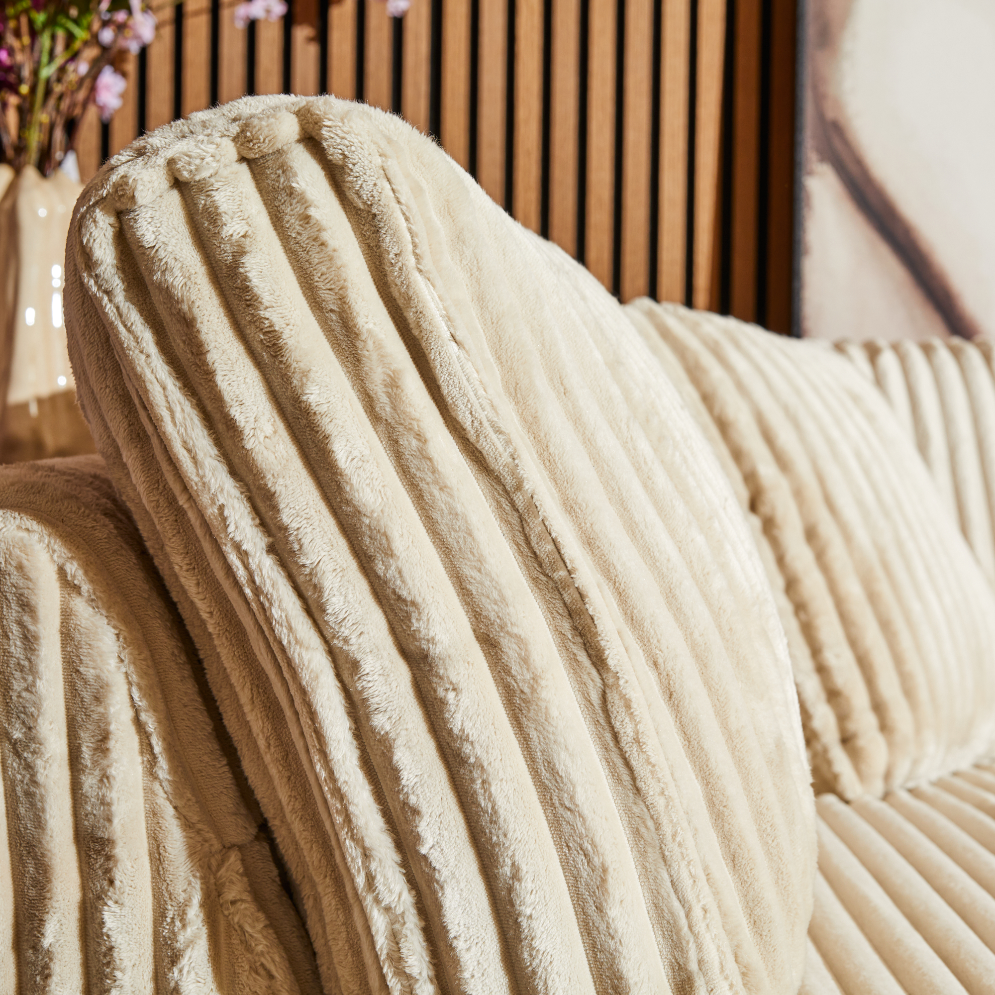 Bank Treidar Teddy Beige - Afbeelding 4