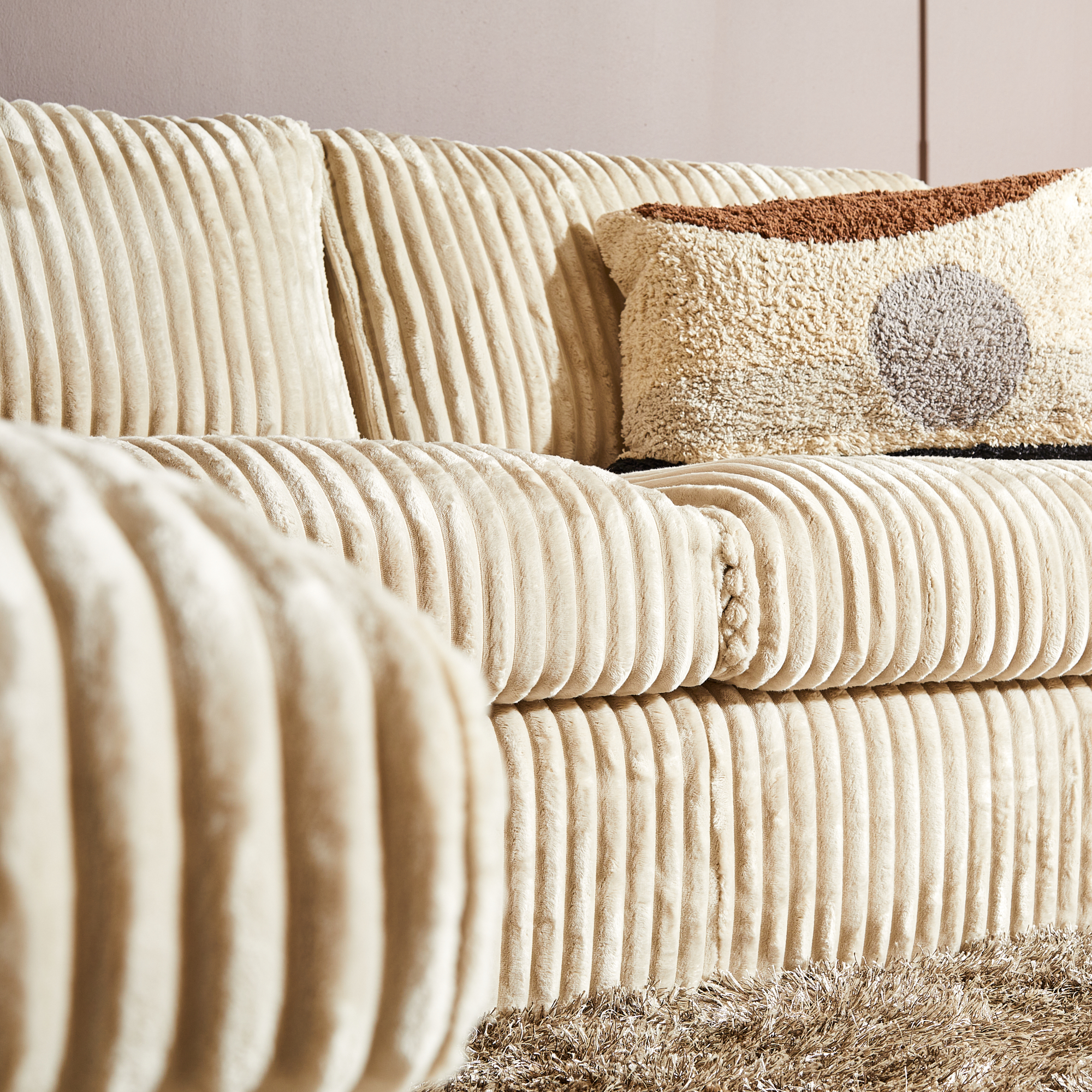 Bank Treidar Teddy Beige - Afbeelding 5