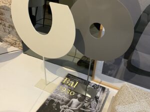 Decoratie Preetand Satijn Grijs