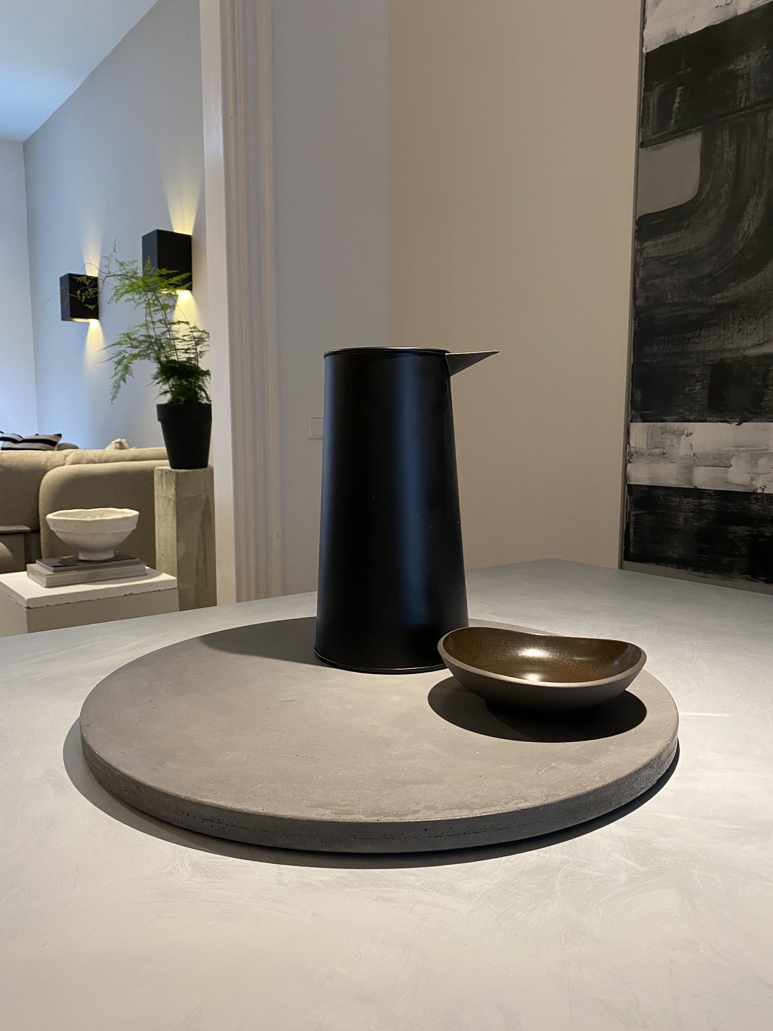 Vaas Noossund Beton Grijs Ø60 cm - Afbeelding 4