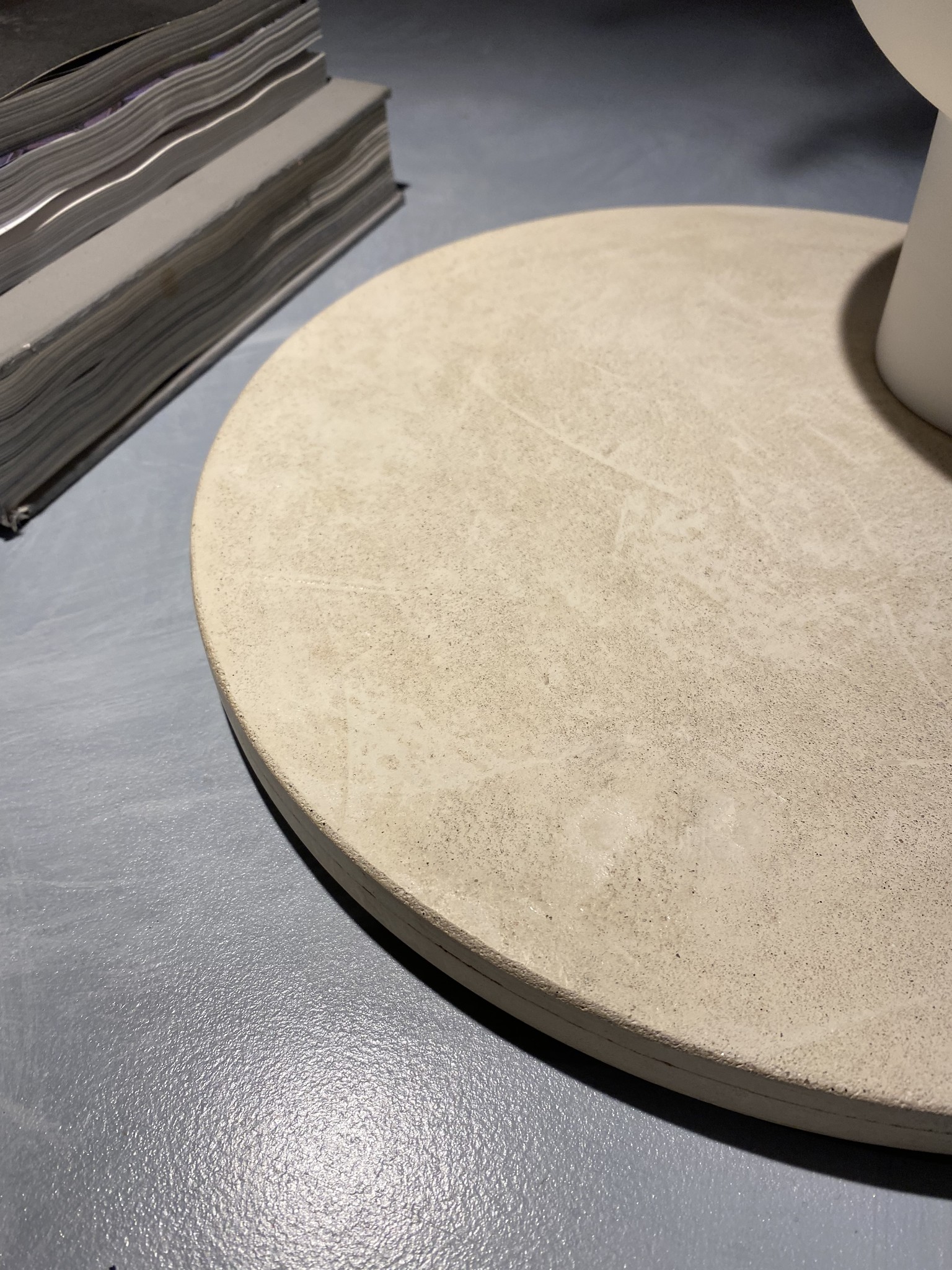 Vaas Daldona Beton Zand Ø45 cm - Afbeelding 3