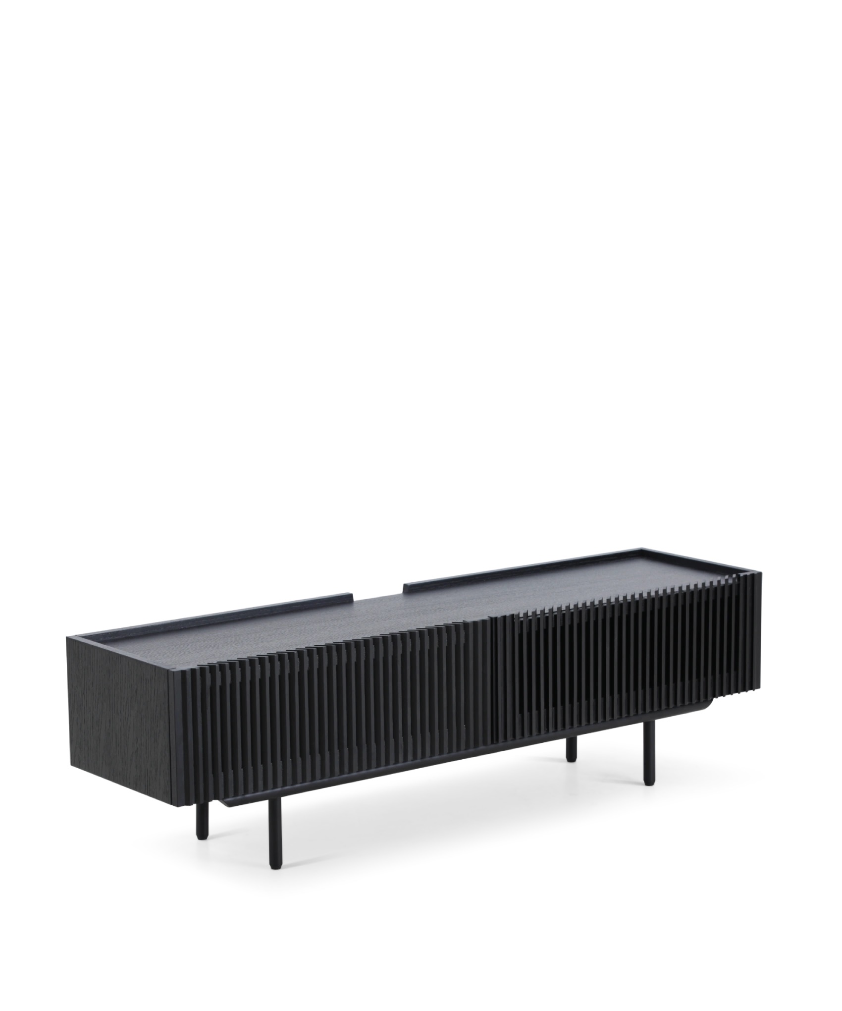 TV-meubel Filtor Zwart - Afbeelding 2