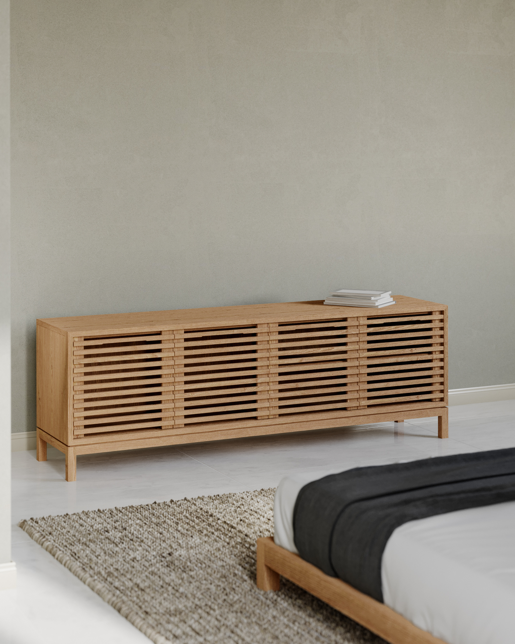 Sidetable Hoovir Bruin 198 cm - Afbeelding 6
