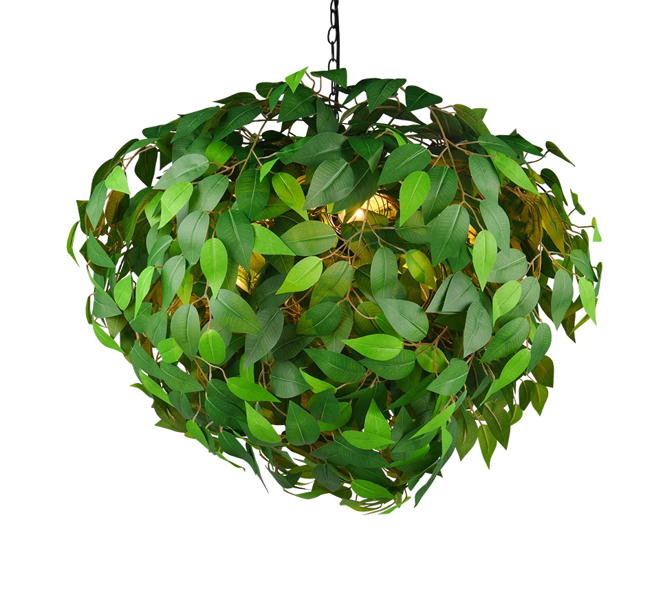 Hanglamp Gonsine Mat Zwart Ø70 cm - Afbeelding 3