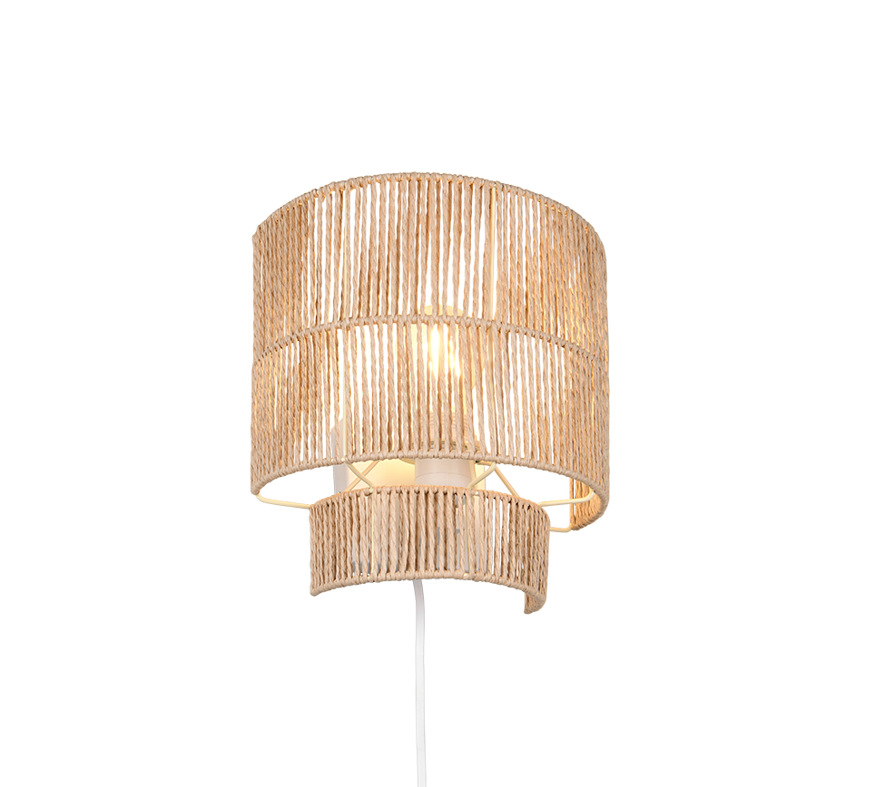 Wandlamp Dolella Papier Ø24,5 cm