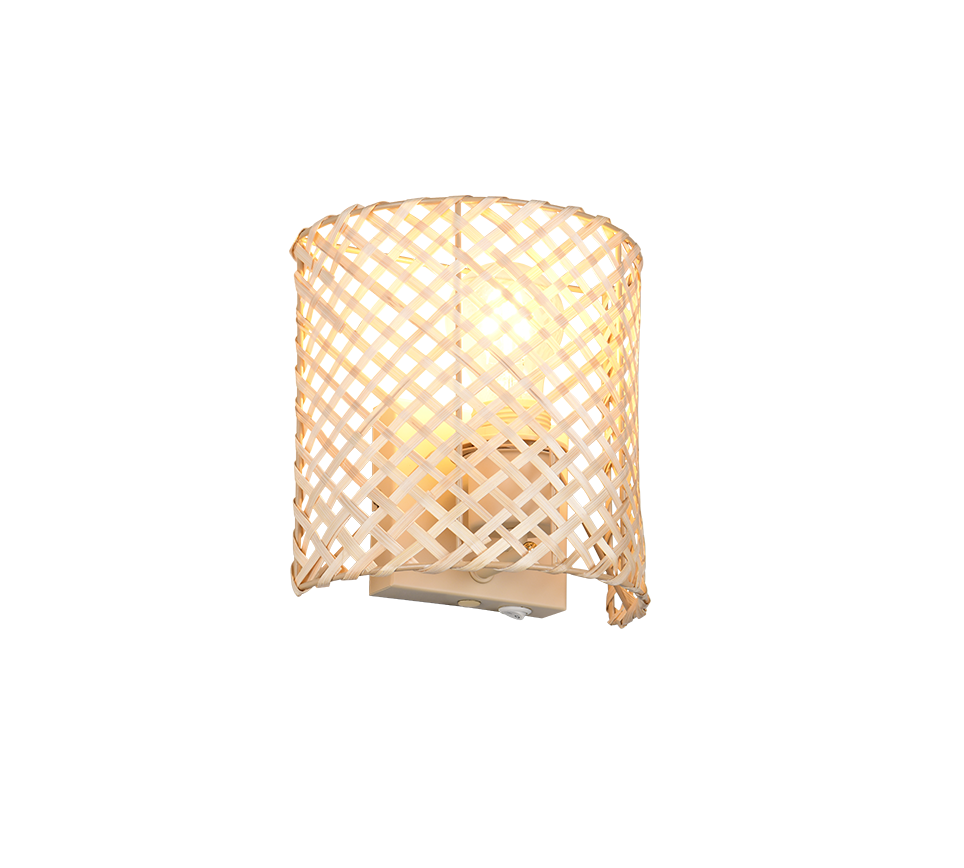 Wandlamp Bannen Beige Ø10,5 cm