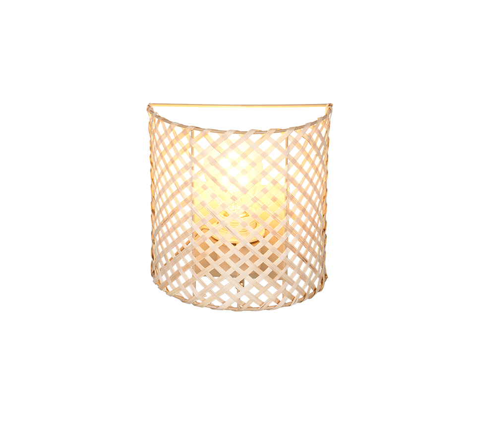 Wandlamp Bannen Beige Ø10,5 cm - Afbeelding 4