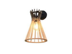 Wandlamp Nornar Mat Zwart