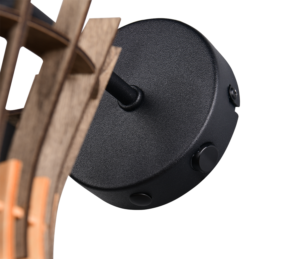 Wandlamp Nornar Mat Zwart - Afbeelding 2