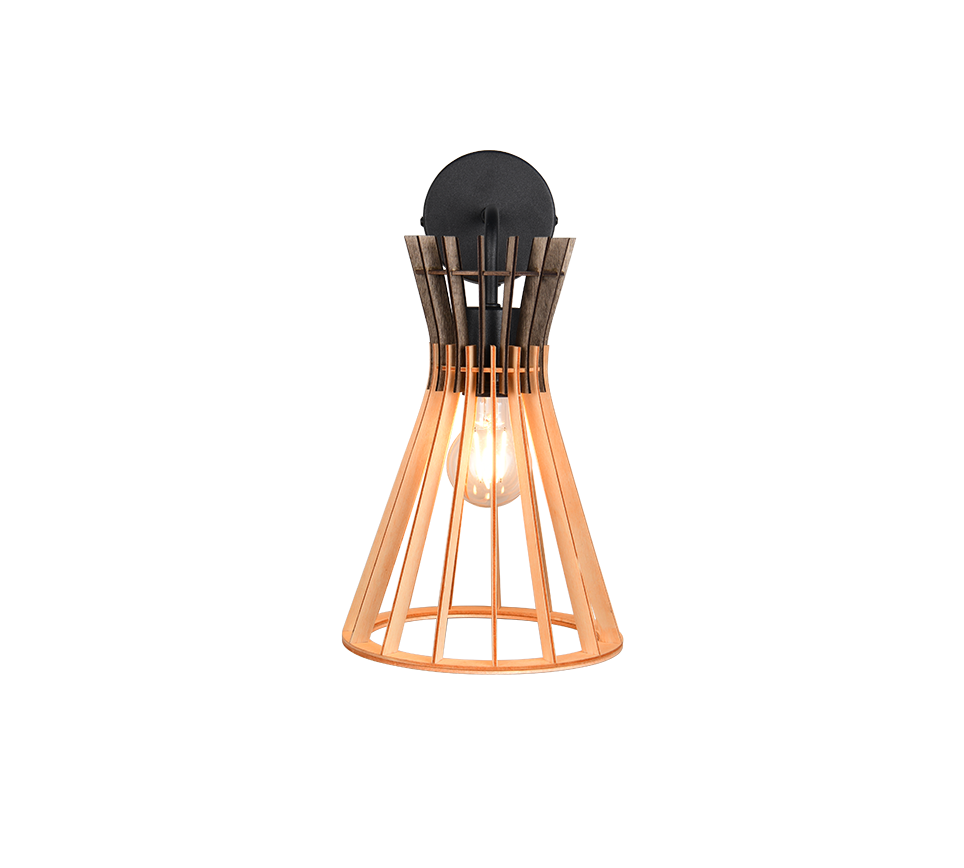 Wandlamp Nornar Mat Zwart - Afbeelding 3