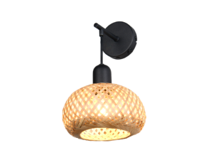Wandlamp Trielvio Mat Zwart Ø18 cm