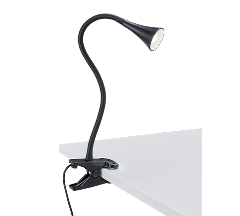 Klemlamp Cukine Zwart