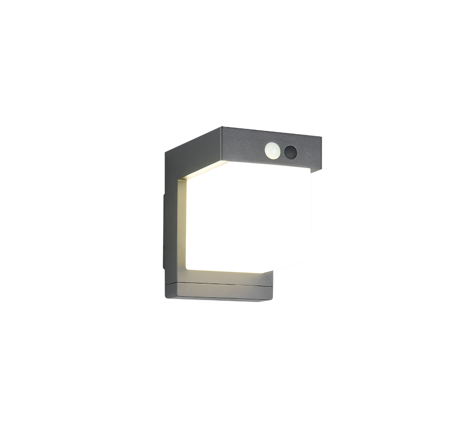 Wandlamp Grauson Mat Zwart