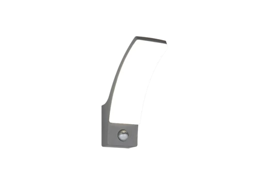 Wandlamp Grierdir antraciet met geïntegreerde LED en bewegingssensor voor buitengebruik