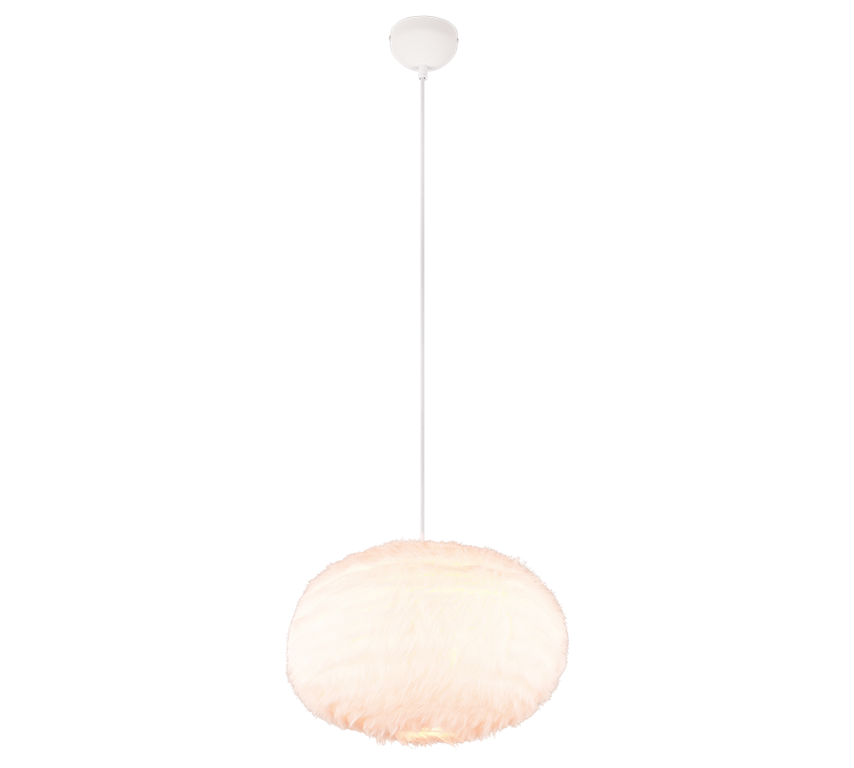 Hanglamp Boulogne Wit Ø50 cm - Afbeelding 4