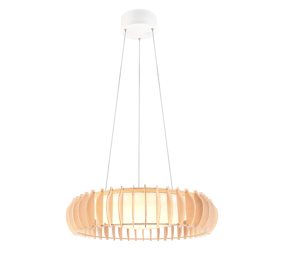 Hanglamp Slaaske Wit Ø60 cm