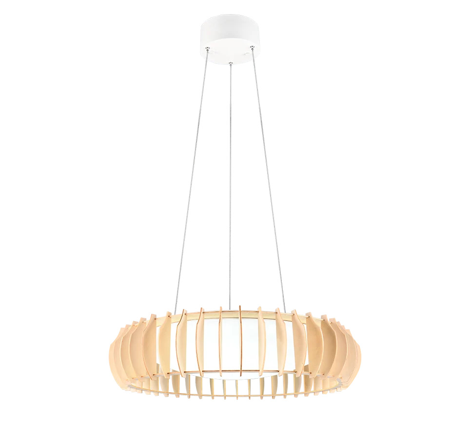 Hanglamp Slaaske Wit Ø60 cm - Afbeelding 4