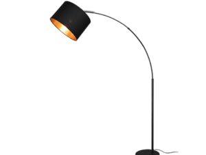Vloerlamp Dantin Mat Zwart H171 cm