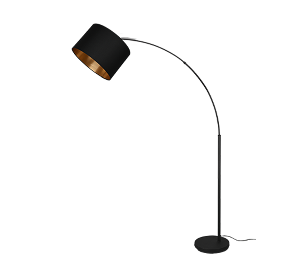 Vloerlamp Dantin Mat Zwart H171 cm - Afbeelding 3