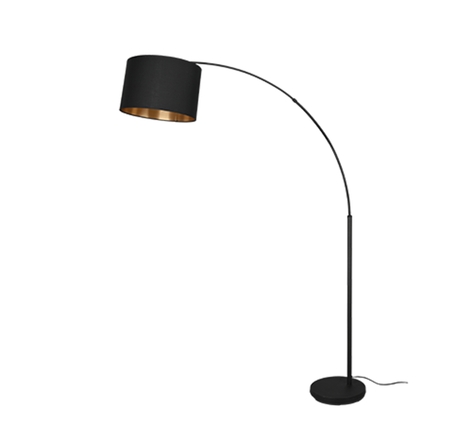 Vloerlamp Dantin Mat Zwart H171 cm - Afbeelding 4