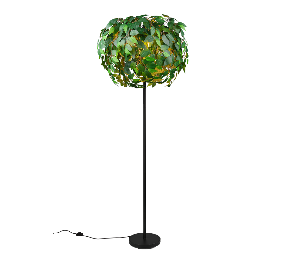 Vloerlamp Stirrella Mat Zwart H180 cm
