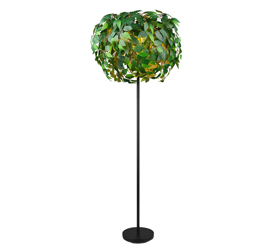 Vloerlamp Stirrella Mat Zwart H180 cm - Afbeelding 3