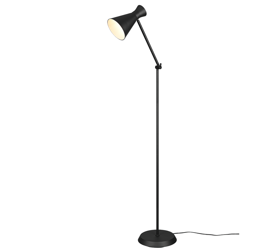 Vloerlamp Braurdal Mat Zwart H150 cm - Afbeelding 2
