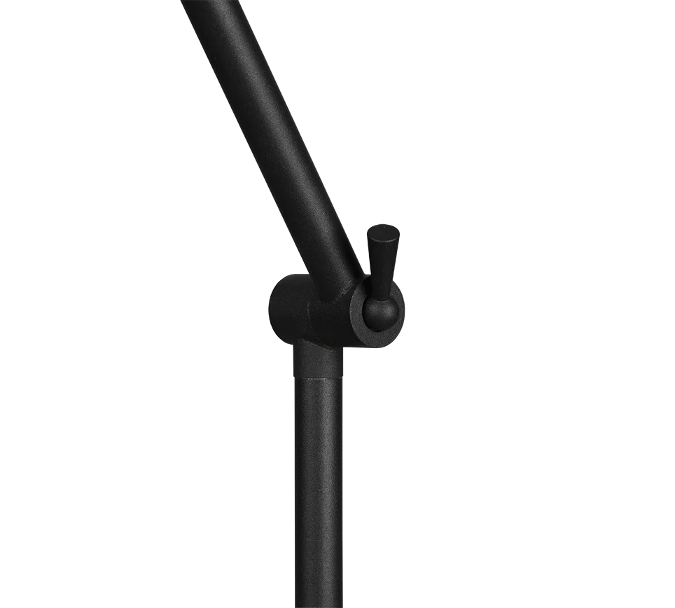 Vloerlamp Braurdal Mat Zwart H150 cm - Afbeelding 3