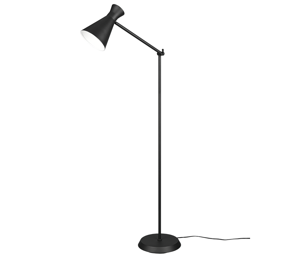 Vloerlamp Braurdal Mat Zwart H150 cm - Afbeelding 4