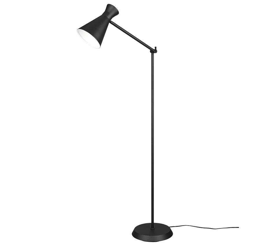 Vloerlamp Braurdal Mat Zwart H150 cm - Afbeelding 4
