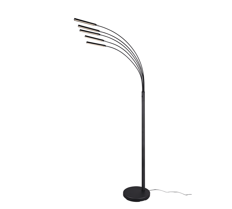 Vloerlamp Neestino Mat Zwart H195,5 cm