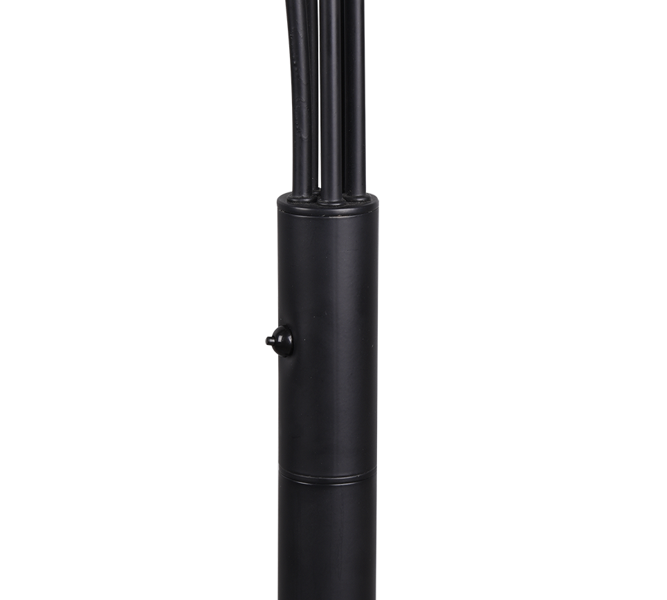 Vloerlamp Neestino Mat Zwart H195,5 cm - Afbeelding 3