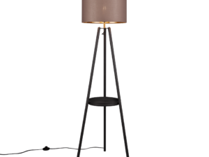 Vloerlamp Cekond Mat Zwart H152,5 cm