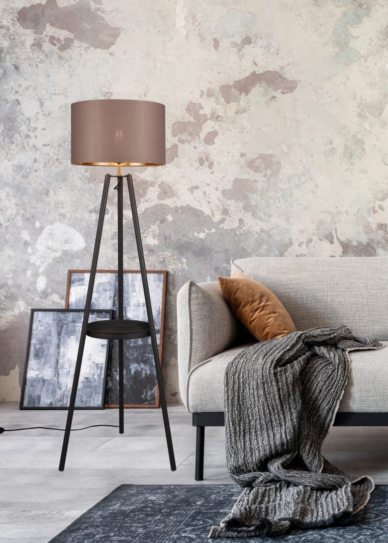 Vloerlamp Cekond Mat Zwart H152,5 cm - Afbeelding 6