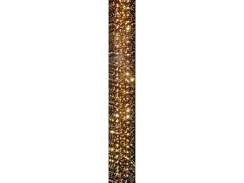 Vloerlamp Feentos zwart H103 cm met textielen kap en sterreneffect geeft warm sfeervol licht