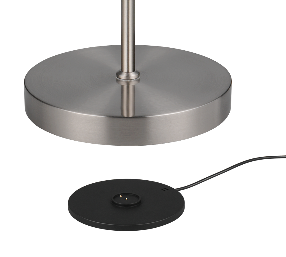 Vloerlamp Proomu Mat Nikkel H160,5 cm - Afbeelding 4