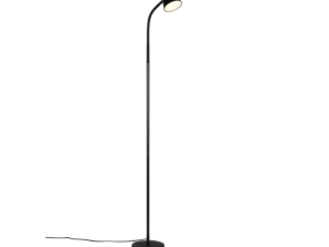 Vloerlamp Flaurano Zwart H145 cm