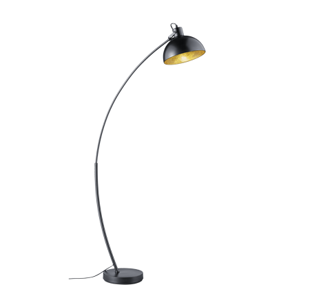 Vloerlamp Voomal Mat Zwart H155 cm