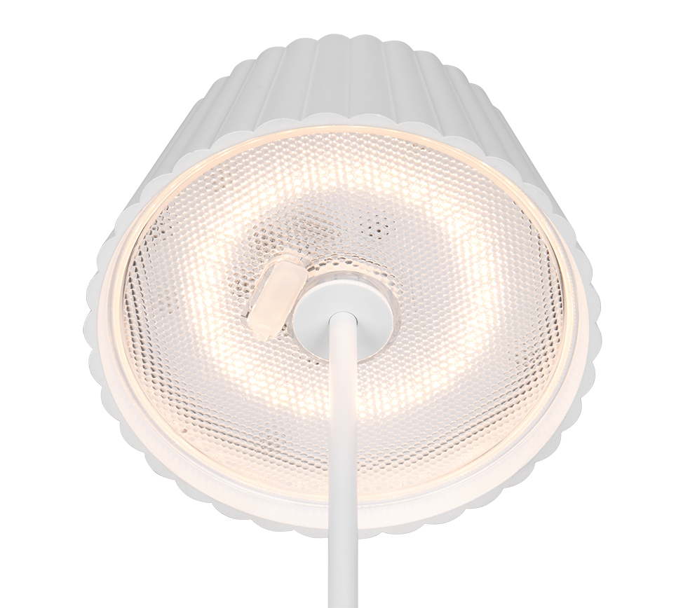 Vloerlamp Slidano Mat Wit H123 cm - Afbeelding 2
