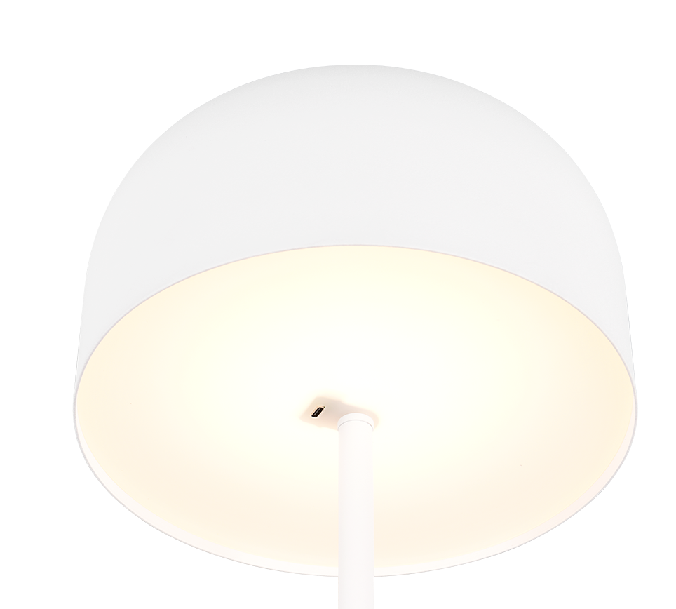 Vloerlamp Rijeka Mat Wit H147 cm - Afbeelding 2