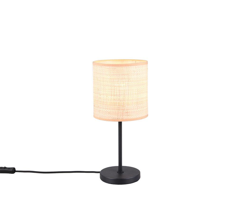 Tafellamp Trarmena Mat Zwart H37 cm
